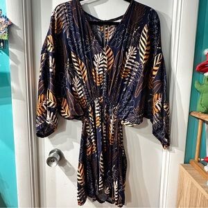 EUC Ava Sky/Fighting Eel Romper Kamila